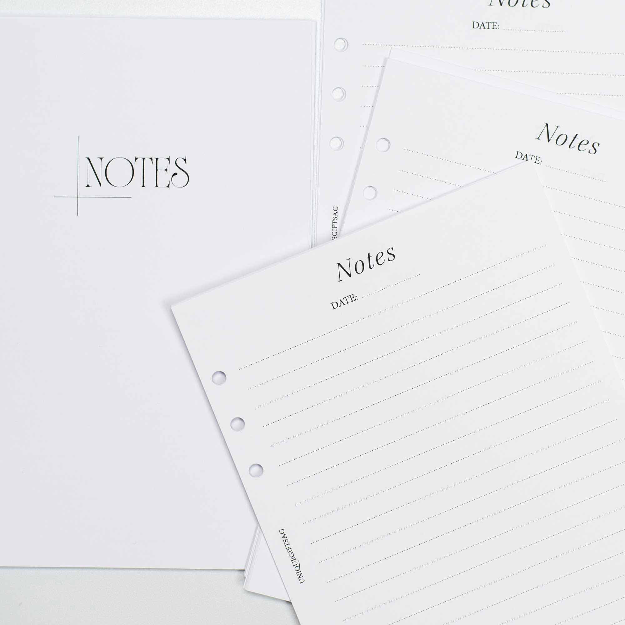 Planner Inserts