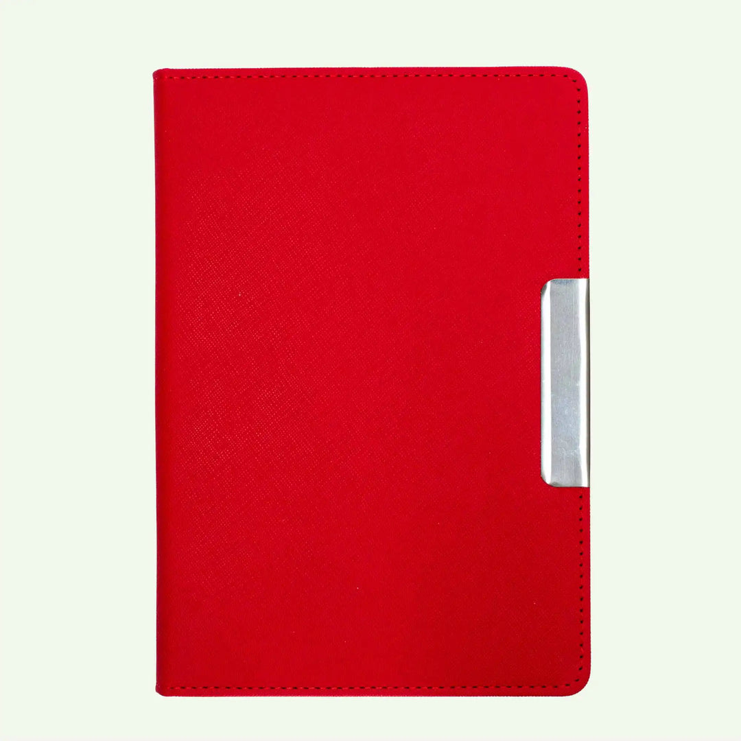 A5 Hardcover 360 Texture Red
