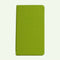 Green Hardcover Notebook A6, Lined Linen Look Journal