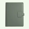 Maya Sage Green Vegan Leather Binder Planner