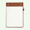 Notepad - To Do List Brown Pad
