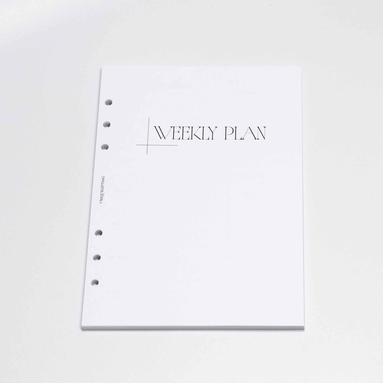 A5 Weekly Planner Refill