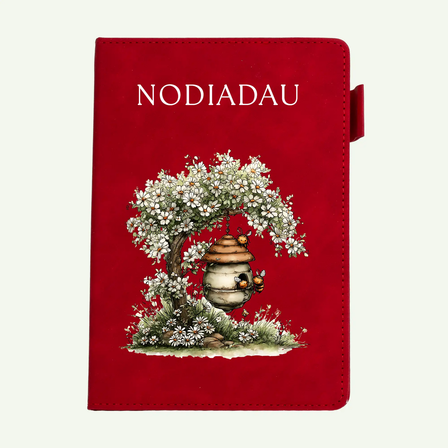 Nodiadau Beehive & Daisy Tree A5 Welsh Notebook