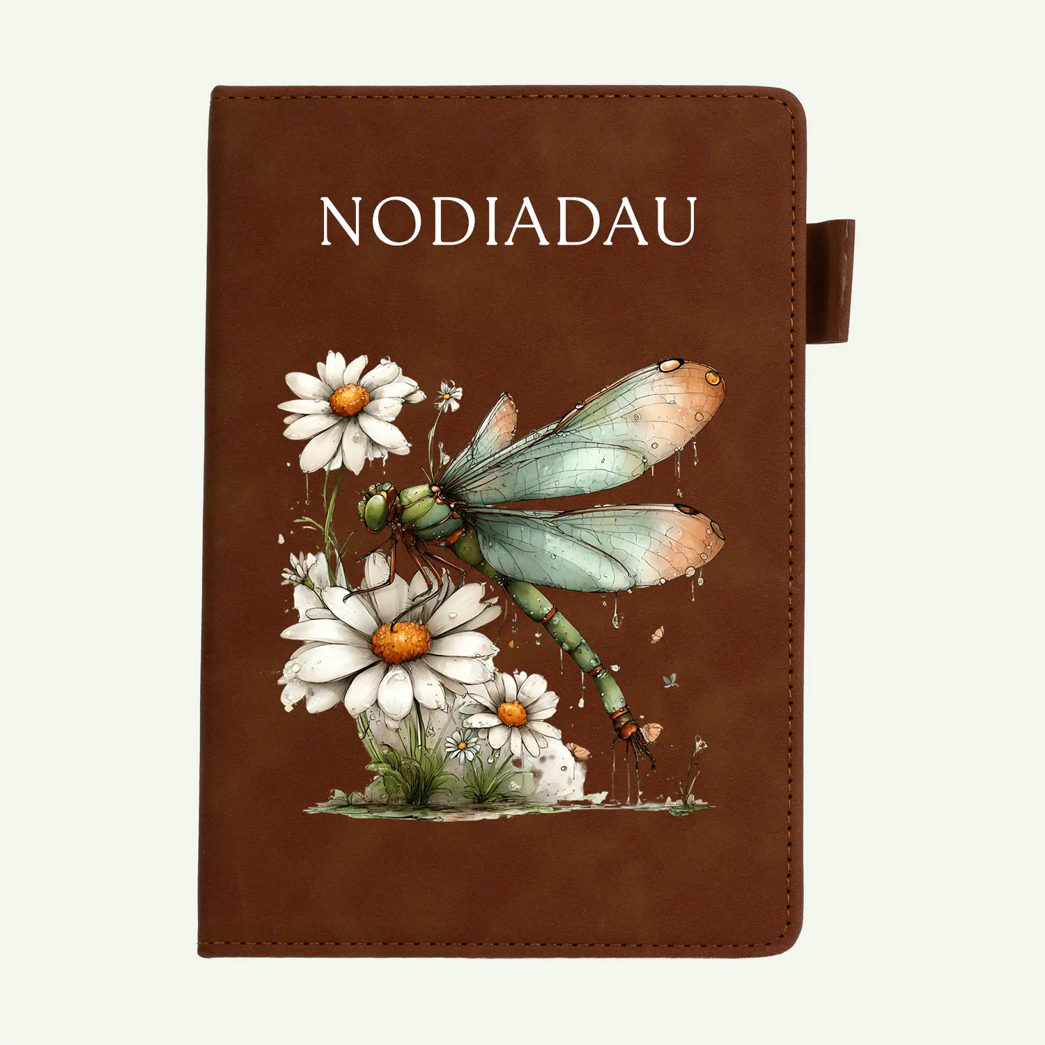 Nodiadau Dragonfly & Daisies A5 Notebook
