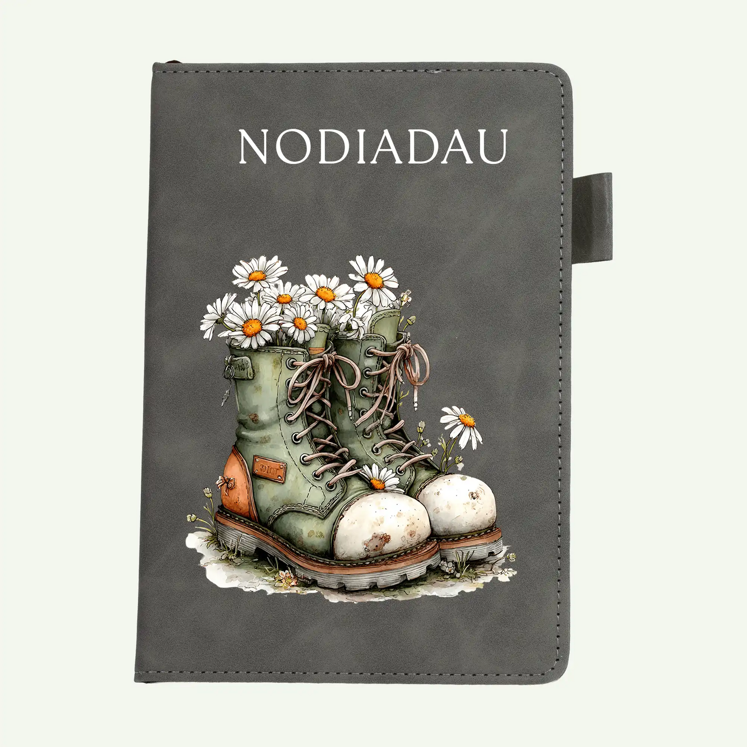 Nodiadau Daisy Garden Boots A5 Notebook