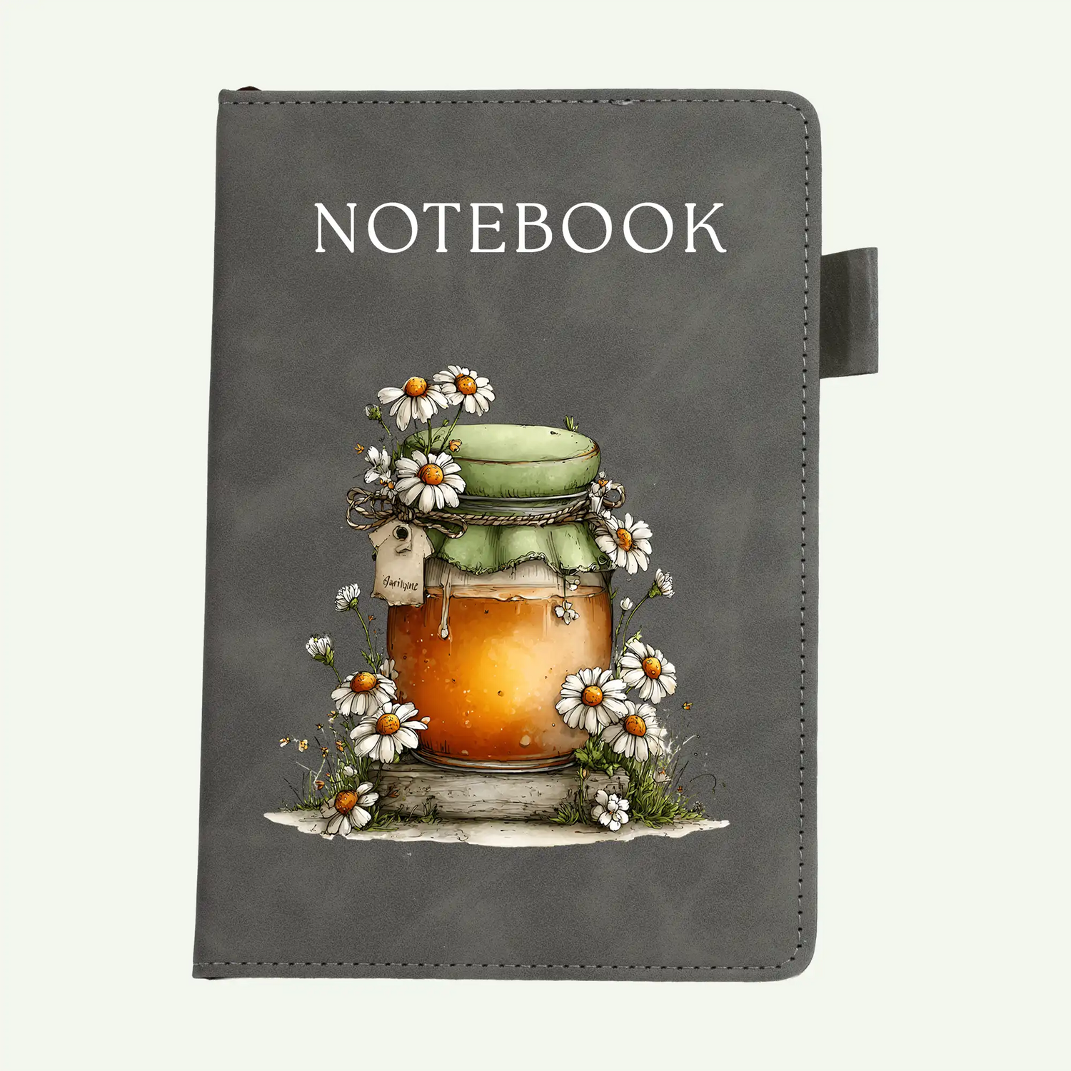 Daisy Honey Jar A5 Lined Notebook