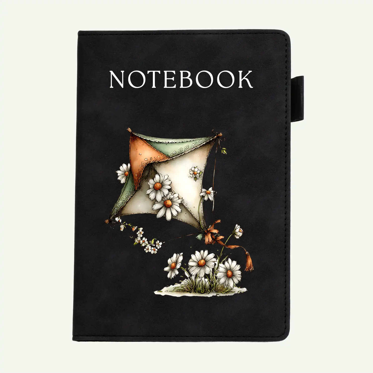 Daisy Patchwork Kite A5 Lined Notebook