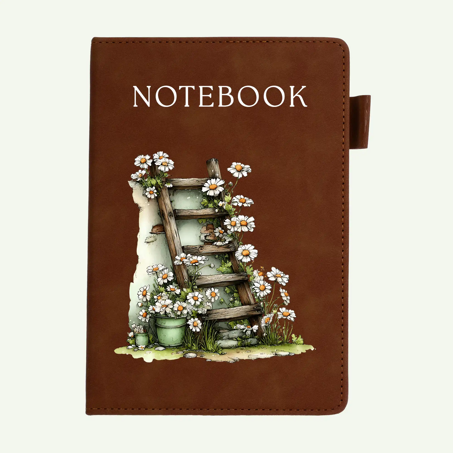 Daisy Garden Ladder A5 Lined Notebook