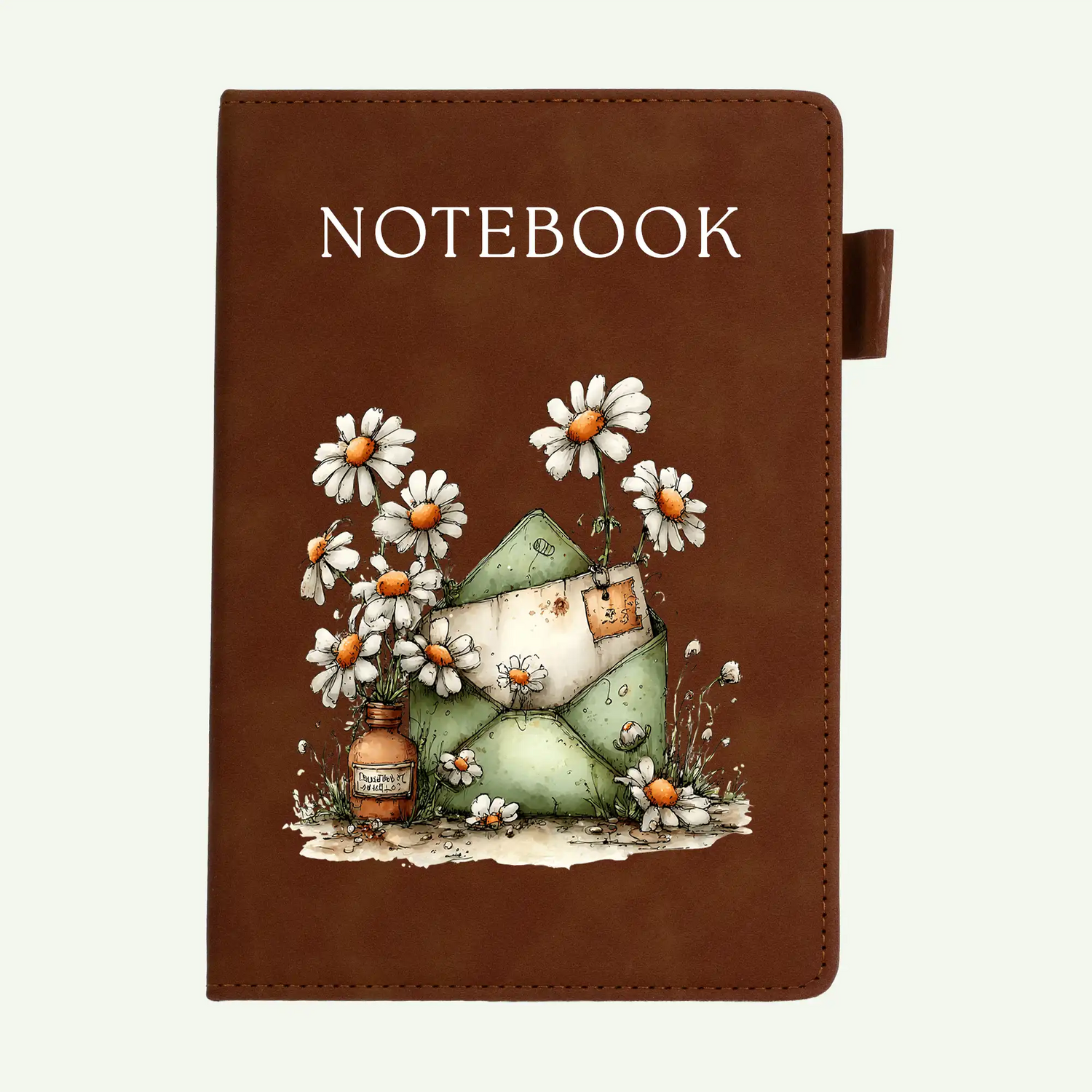 Daisy Love Letter A5 Lined Notebook