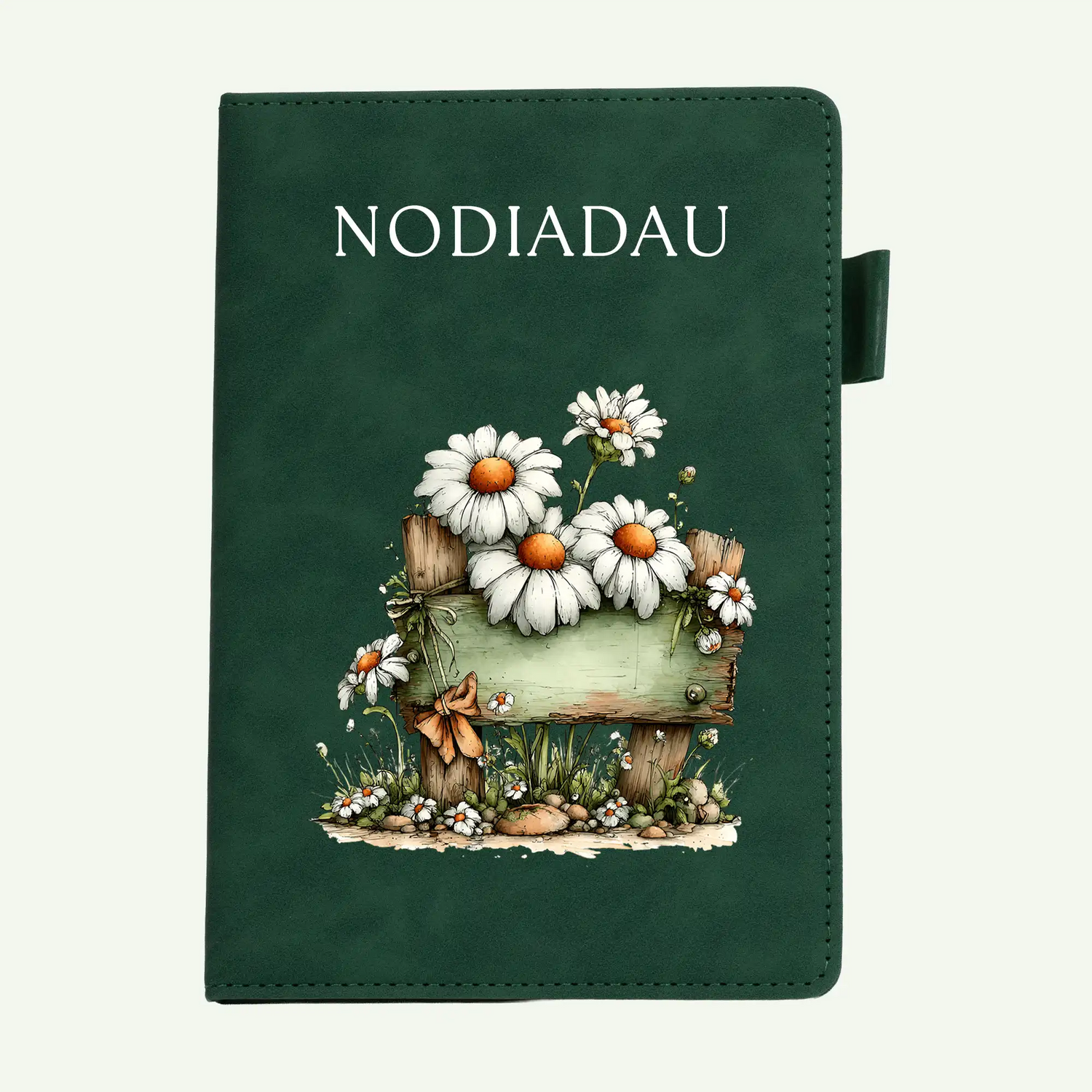Nodiadau Daisy Garden Sign A5 Notebook